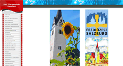Desktop Screenshot of pfarramt-piesendorf.at